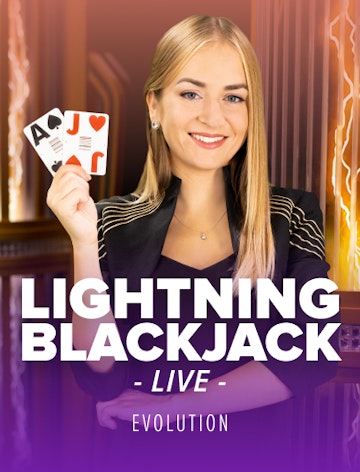 First Person Lightning Blackjack